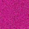 Color Inside - Fuchsia, Miyuki 15/0 Seed Beads - 3inch tube